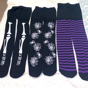 Girls Halloween Tights